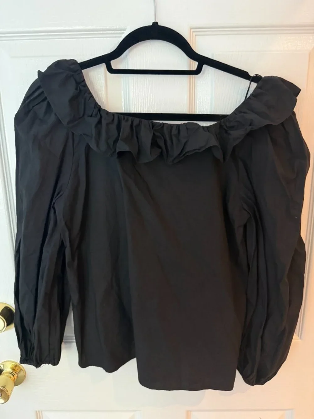 English Factory Square-Neck Ruffle Blouse - Picture 5 of 5